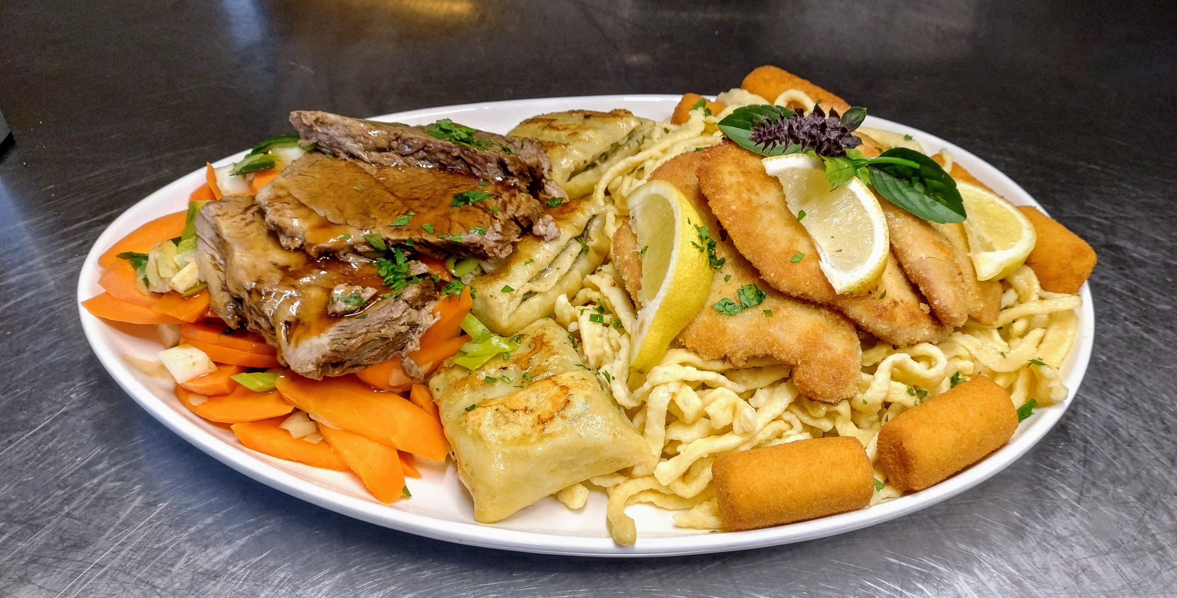 Einblick Oberamer Hof